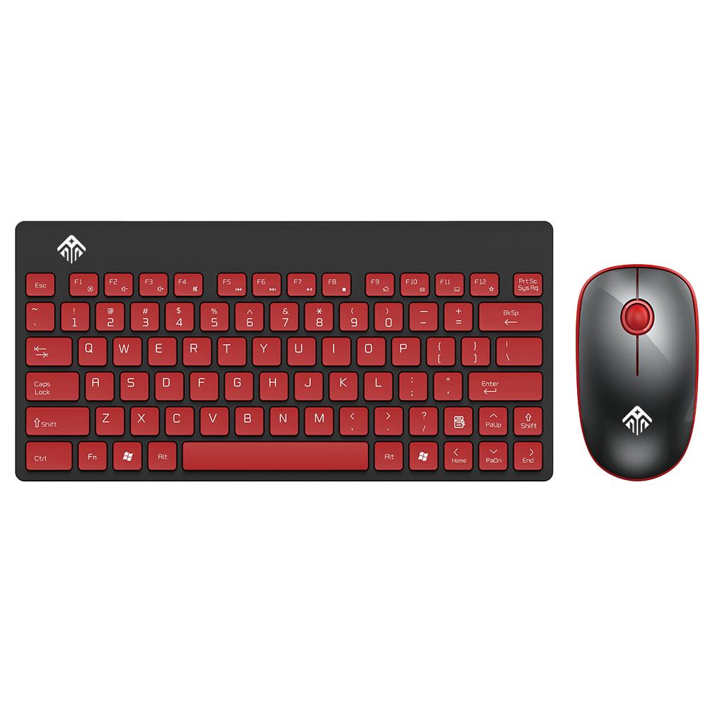 Wireless Keyboard Mouse Set RS150 RD