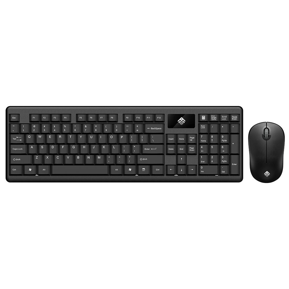Wireless Keyboard Mouse Set RS160 BK