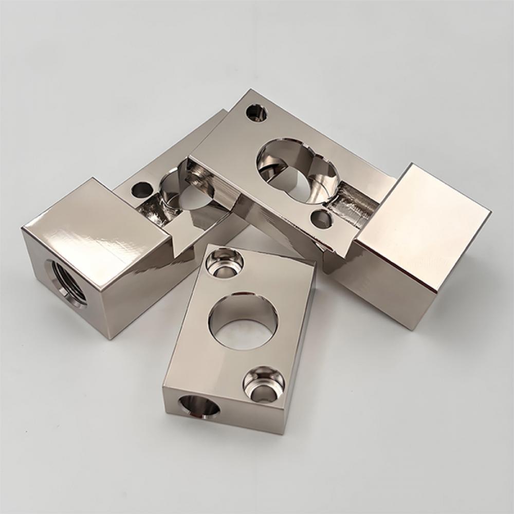 CNC Milling nickel plated brass parts
