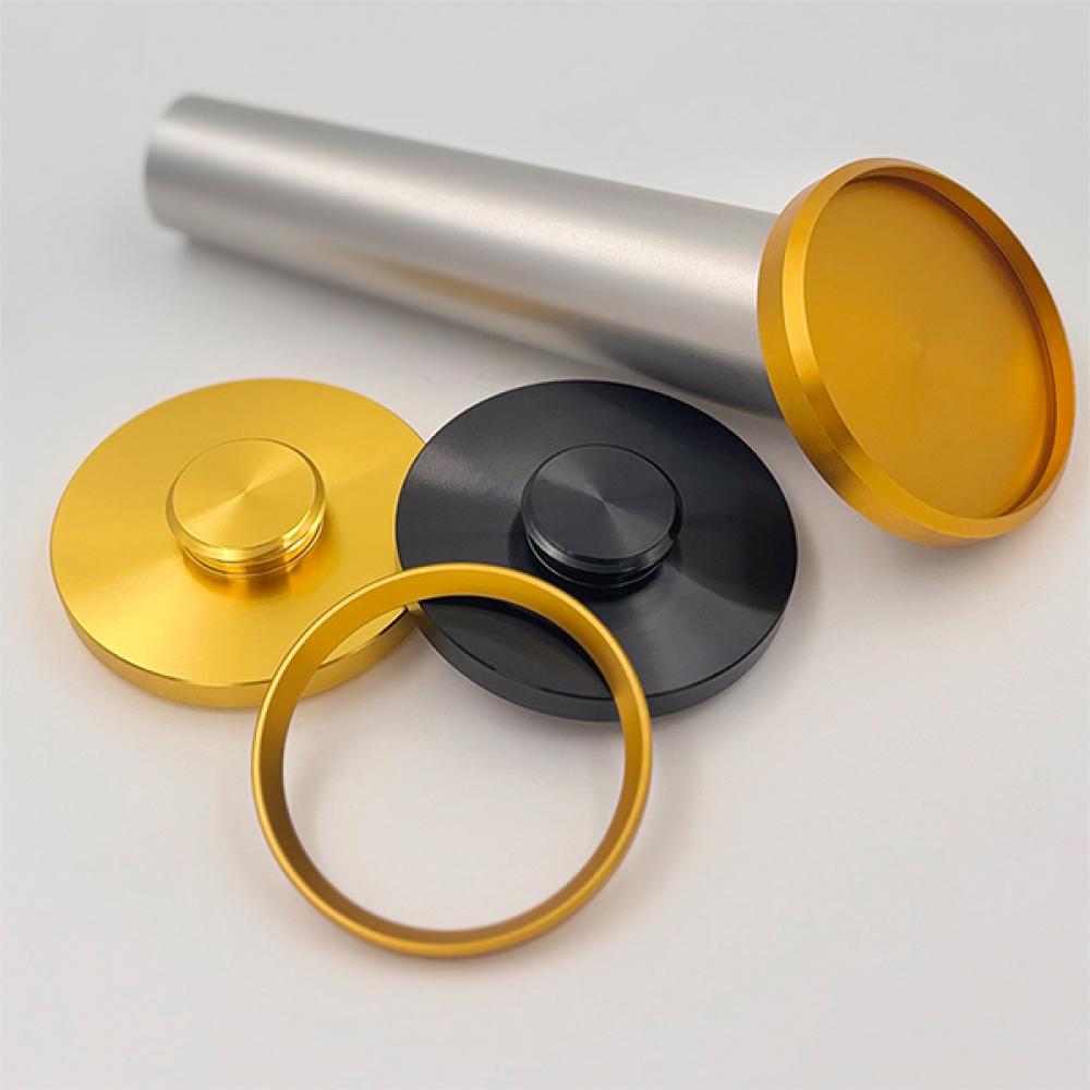 CNC aluminium parts sand-blasted anodization
